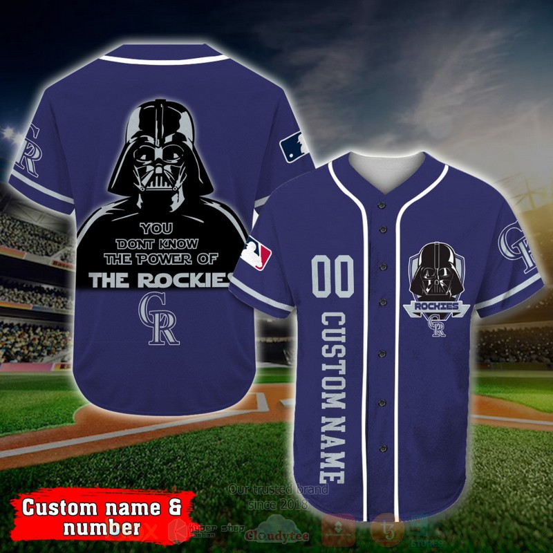 Colorado_Rockies_Darth_Vader_MLB_Personalized_Baseball_Jersey