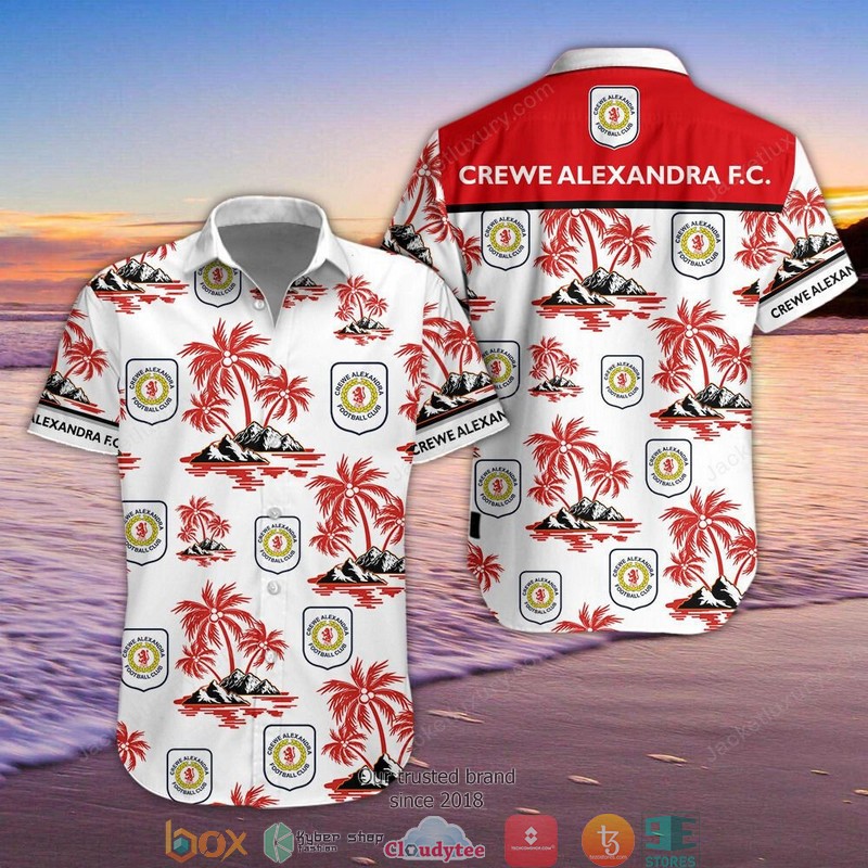 Crewe_Alexandra_Hawaiian_Shirt_Beach_Short