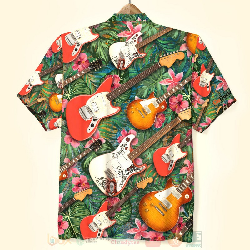 Custom_Electric_Guitar_Tropical_Guitar_Lovers_Hawaiian_Shirt_1