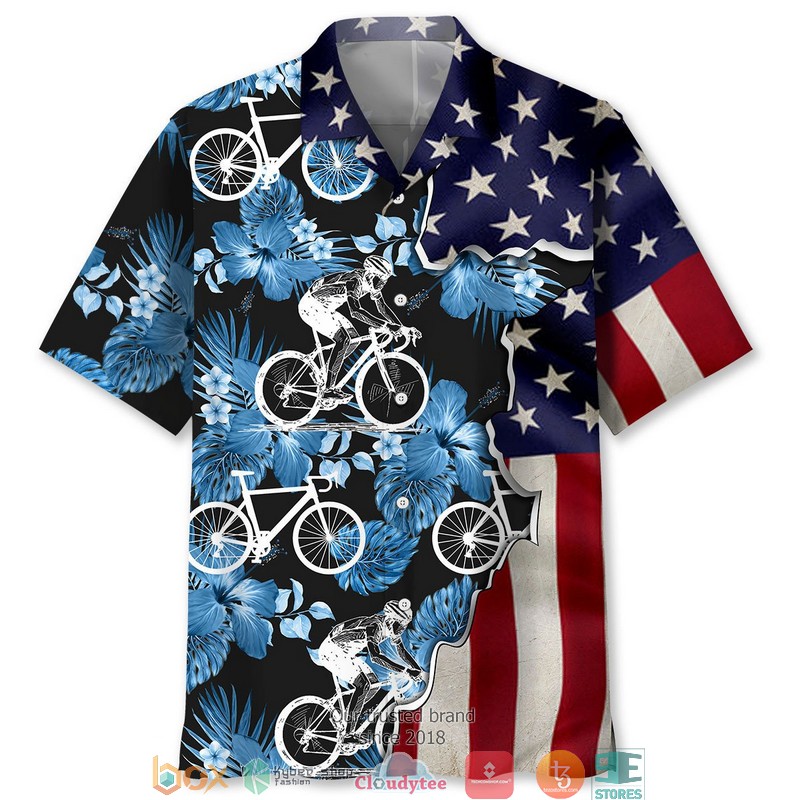Cycling_Tropical_Flag_Hawaiian_Shirt