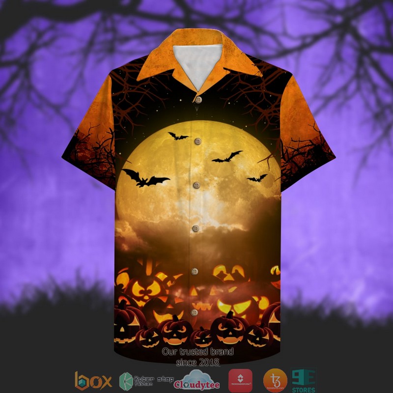 Dachshund_Halloween_Spooky_Doxie_Dad_3_Hawaiian_shirt