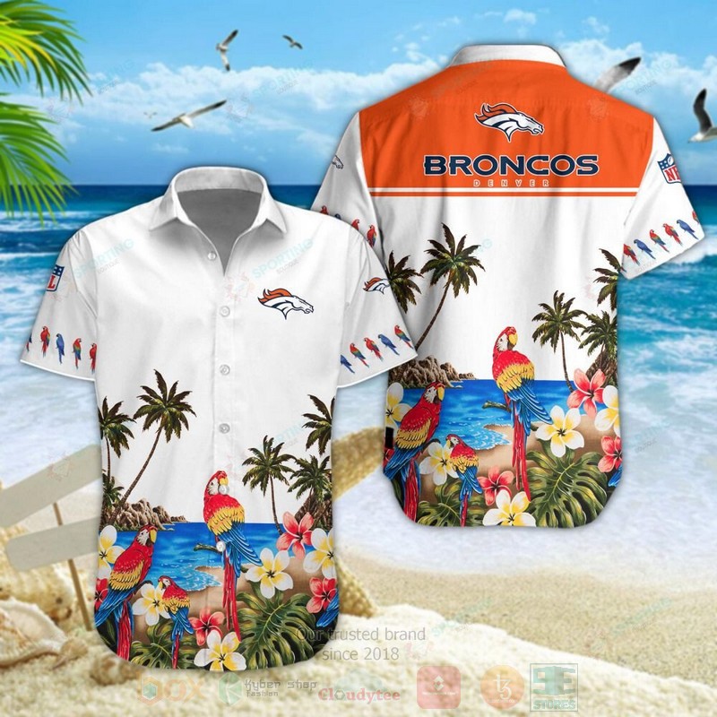 Denver_Broncos_NFL_Parrot_Hawaiian_Shirt