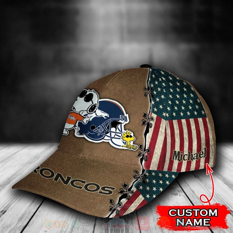 Denver_Broncos_Snoopy_NFL_Custom_Name_Cap_1