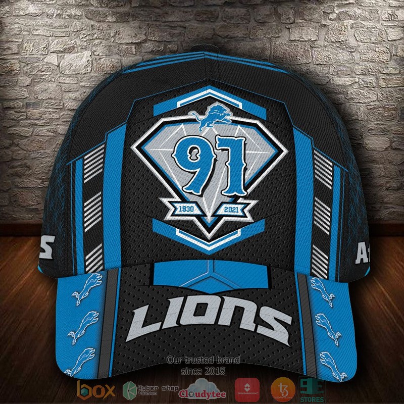 Detroit_Lions_Anniversary_NFL_Custom_Name_Cap