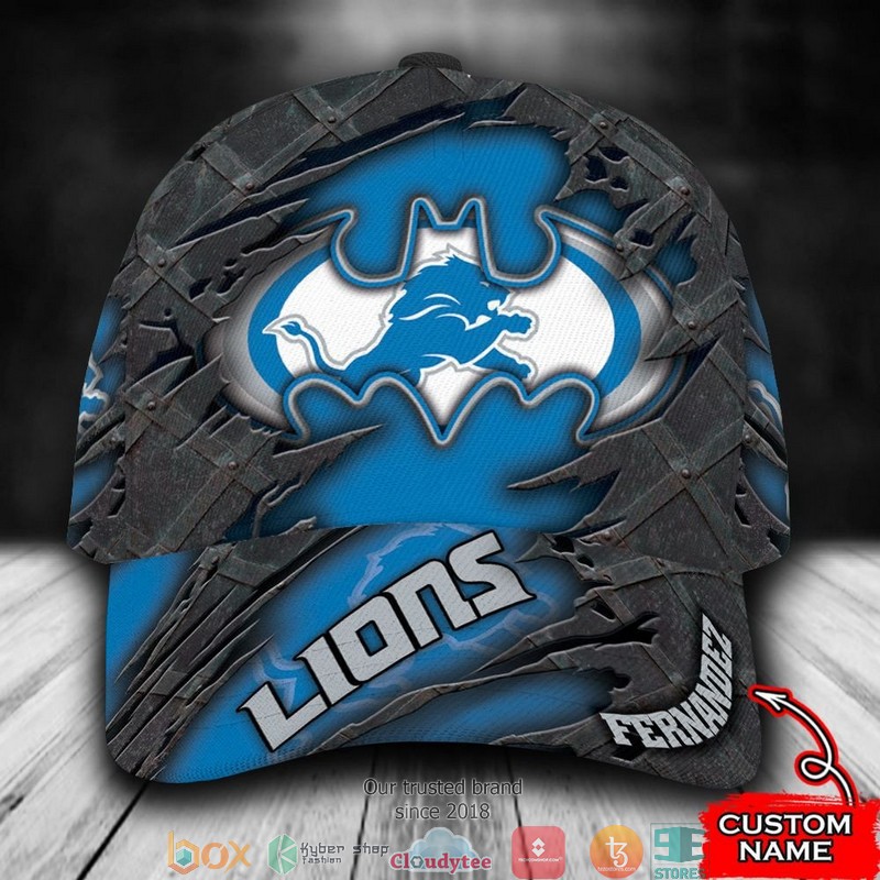 Detroit_Lions_Batman_NFL_Custom_Name_Cap