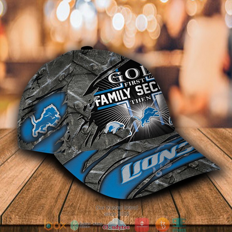 Detroit_Lions_Luxury_NFL_God_first_family_second_then_Custom_Name_Cap_1