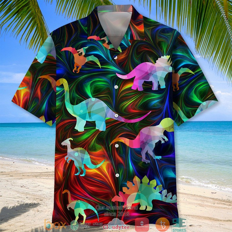 Dinosaurs_Color_Hawaiian_Shirt_1