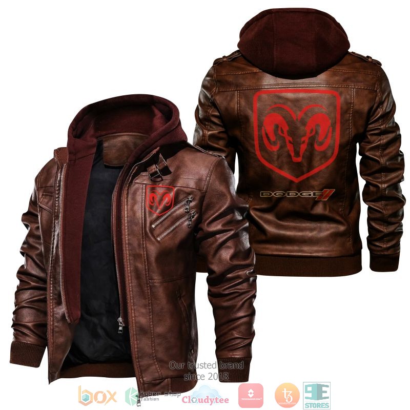 Dodge_Ram_logo_Leather_Jacket