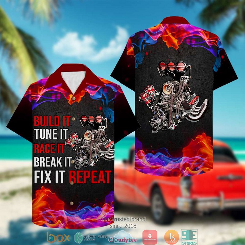 Drag_Racing_Fix_It_Hawaiian_shirt