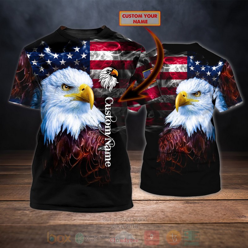 Eagle_America_Custom_Name_T-Shirt