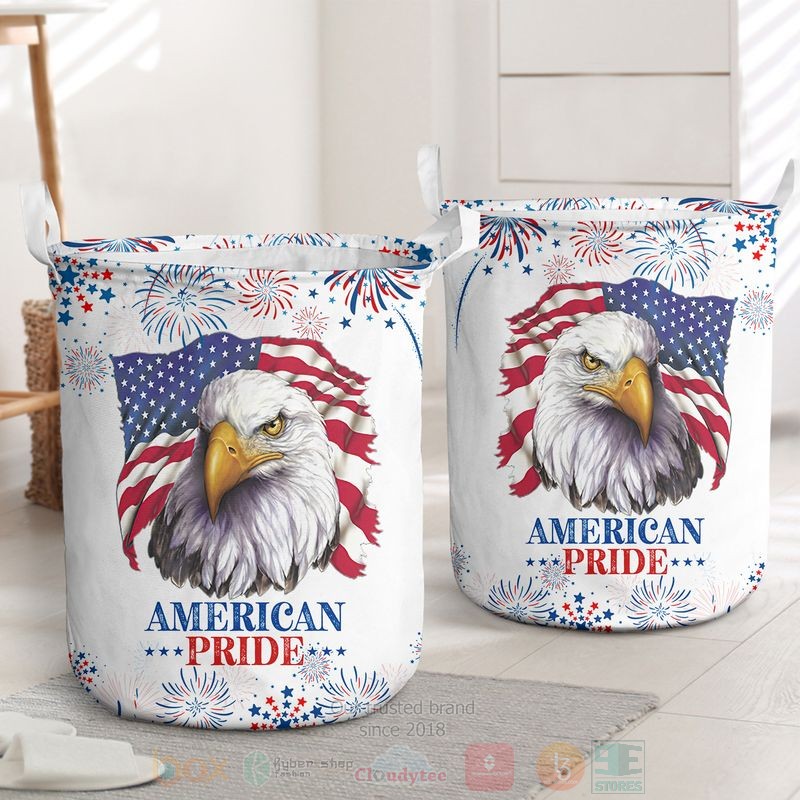 Eagle_American_Pride_Independence_Day_Firework_Laundry_Basket