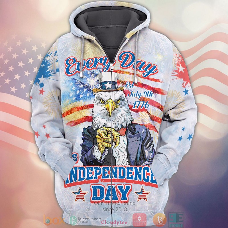 Eagle_Every_day_is_Indepence_day_Shirt_hoodie