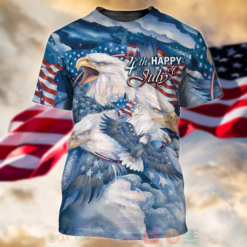 Eagle_Happy_4th_of_July_T-Shirt