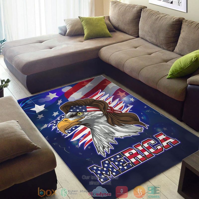 Eagle_Merica_America_Indepence_day_Rug