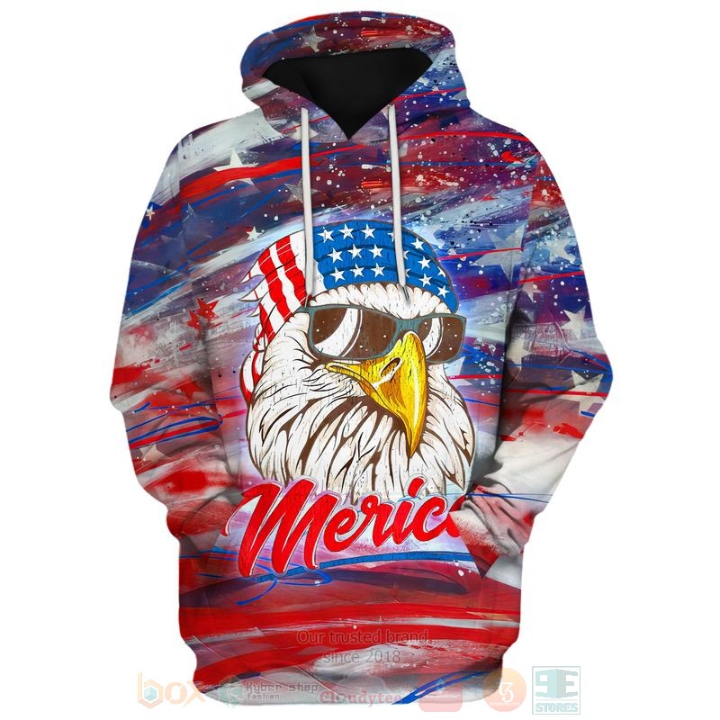 Eagle_Merica_Independence_Day_3D_Hoodie_Shirt