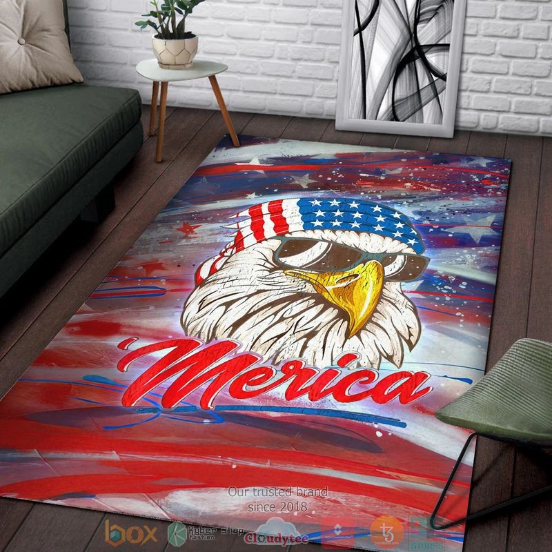 Eagle_Merica_Painting_America_Indepence_day_Rug_1