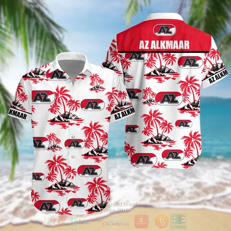 Eredivisie_Az_Alkmaar_FC_Hawaiian_Shirt