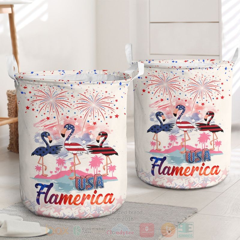 Flamerica_USA_Independence_Day_Laundry_Basket