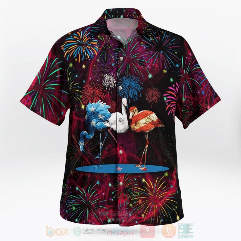Flamingo_Firework_4th_of_July_Hawaiian_Shirt_1