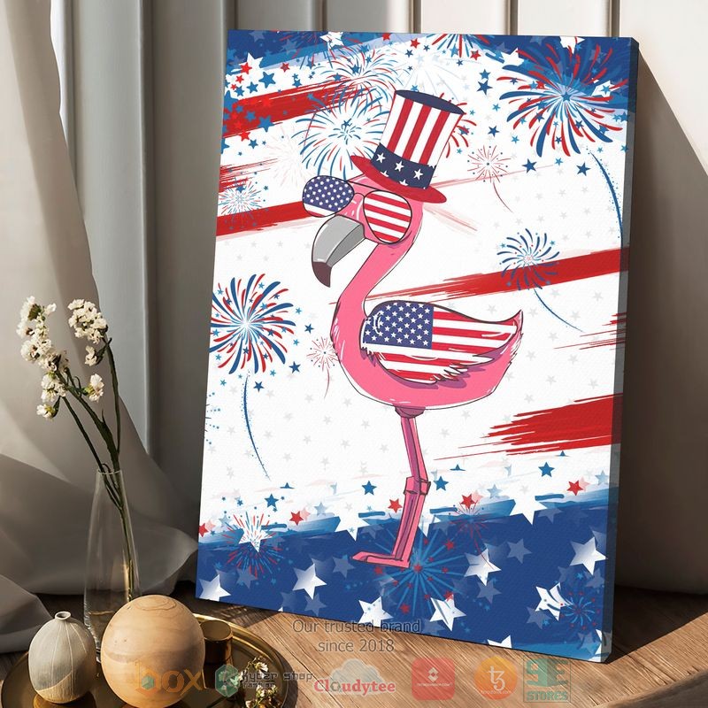 Flamingo_Glasses_Firework_Independence_Day_Canvas_1