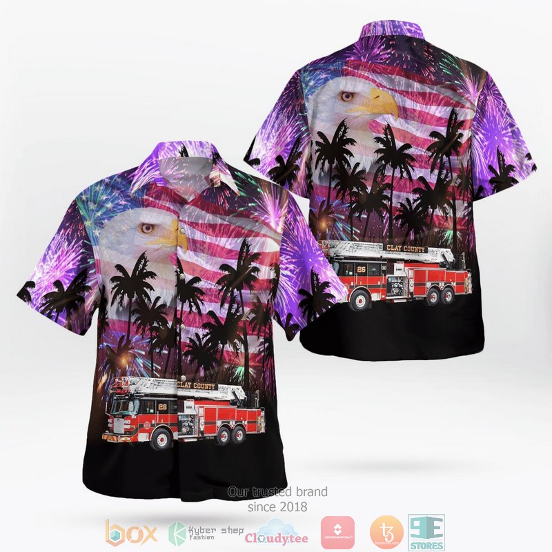 Florida_Clay_County_Fire_Rescue_4th_Of_July_Hawaii_3D_Shirt