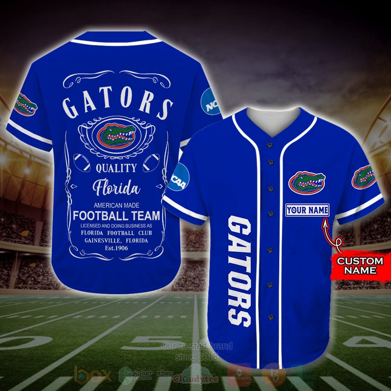 Florida_Gators_Jack_Daniel_NCAA_Custom_Name_Baseball_Jersey