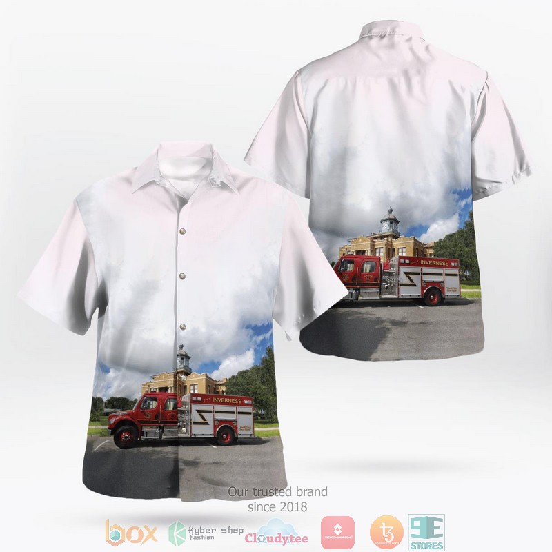 Florida_Inverness_Fire_Department_Hawaii_3D_Shirt