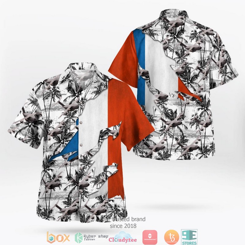 French_Air_and_Space_Force_A400M_Hawaiian_Shirt