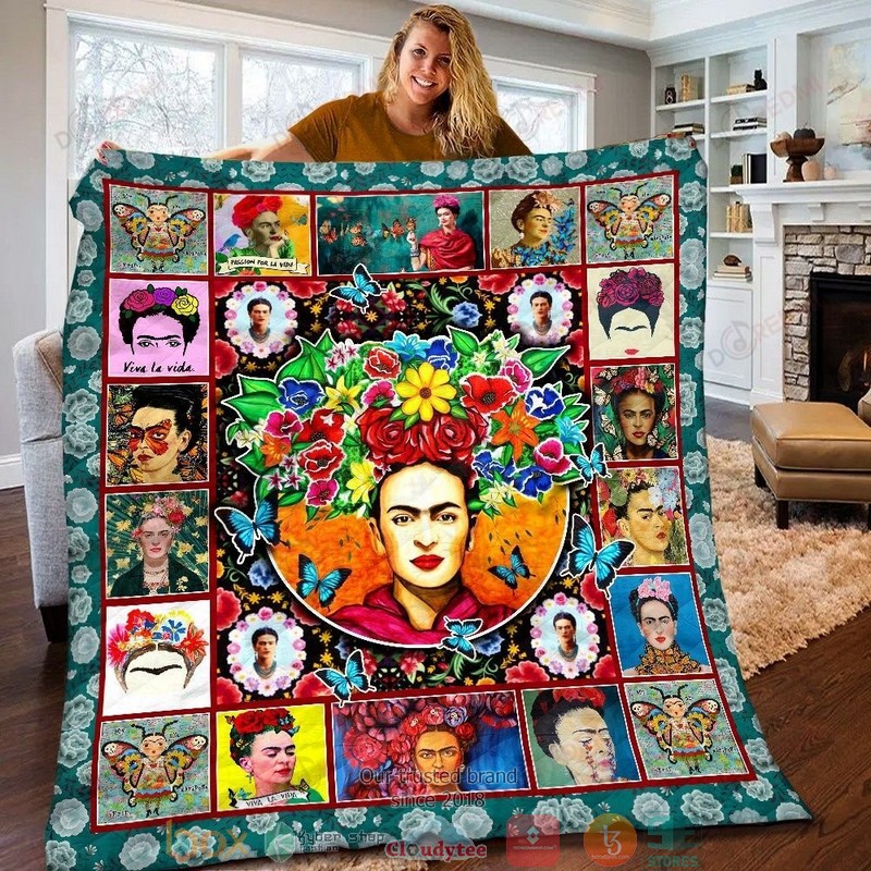 Frida_Kahlo_Famous_Paintings_Quilt