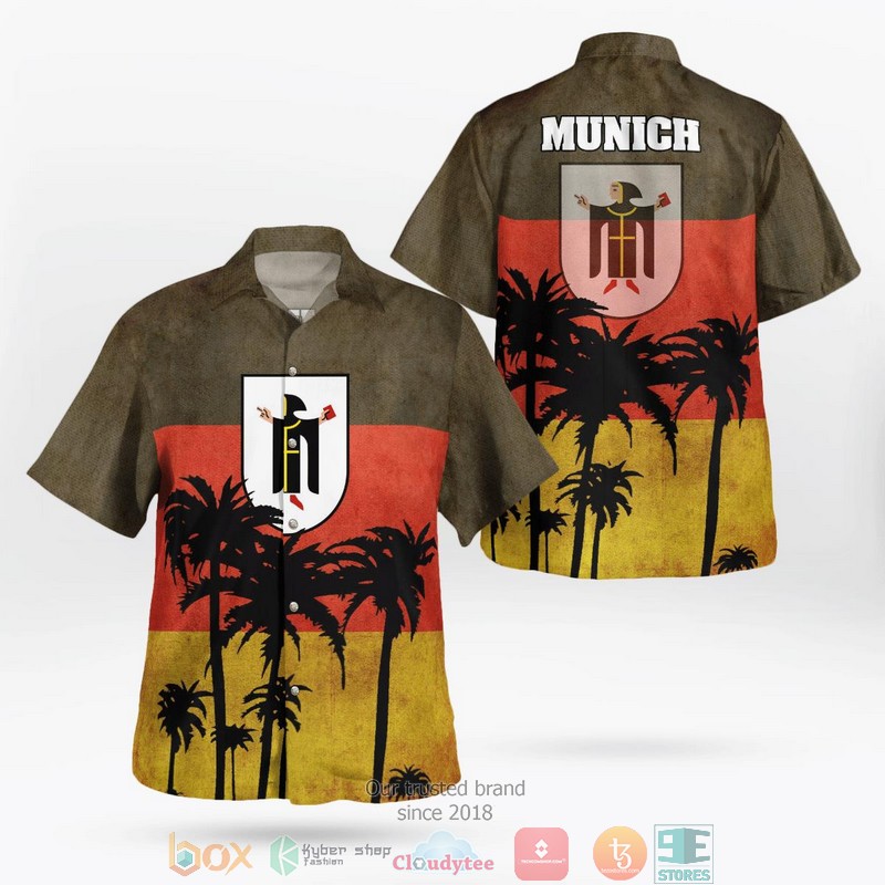 Germany_Munich_Hawaii_3D_Shirt