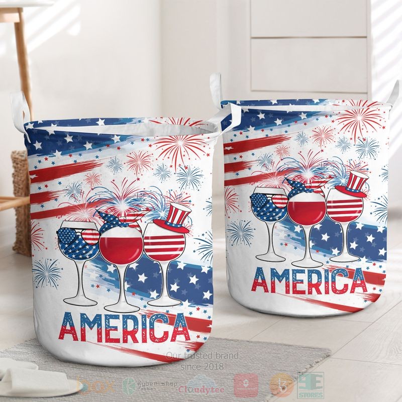 Glass_America_Independence_Day_Laundry_Basket