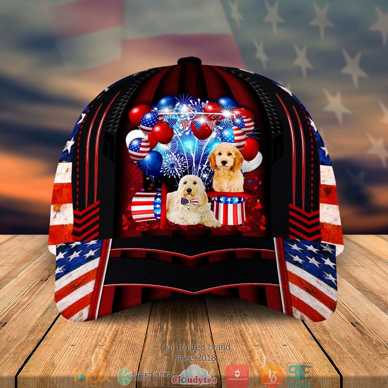 Goldendoodle_Patriot_Us_Flag_Balloon_Cap