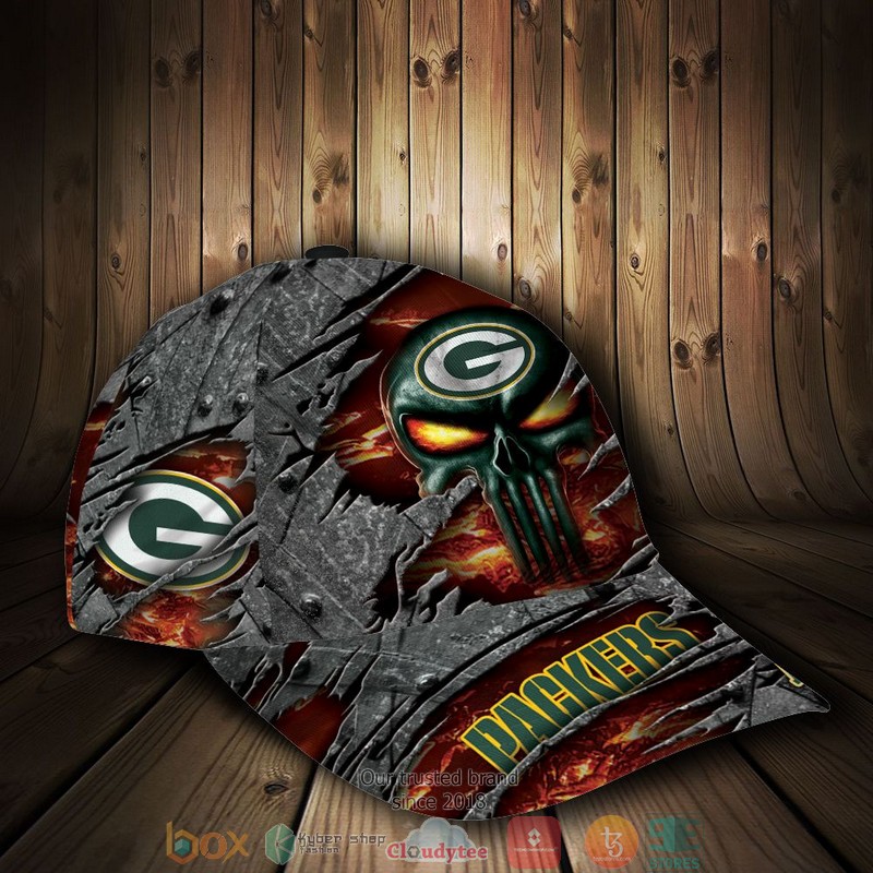 Green_Bay_Packers_Classic_Cap_Luxury_Skull_NFL_Custom_Name_Cap_1