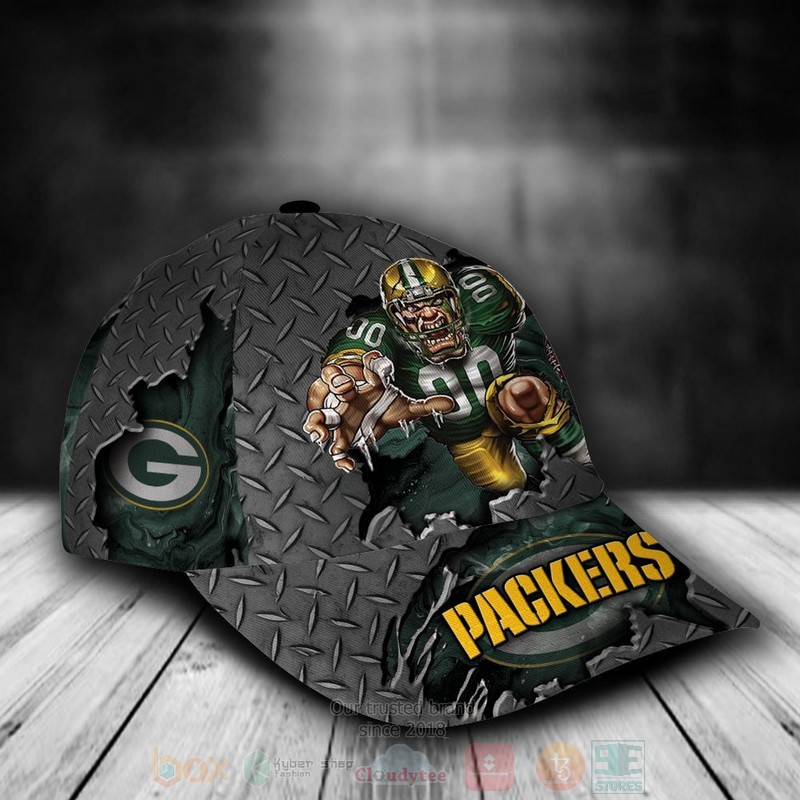 Green_Bay_Packers_Mascot_NFL_Custom_Name_Cap_1