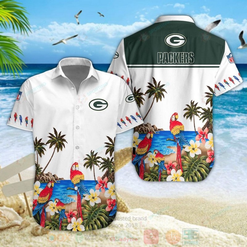 Green_Bay_Packers_NFL_Parrot_Hawaiian_Shirt