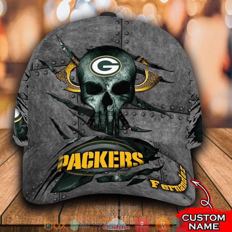 Green_Bay_Packers_Skull_NFL_Custom_Name_Cap