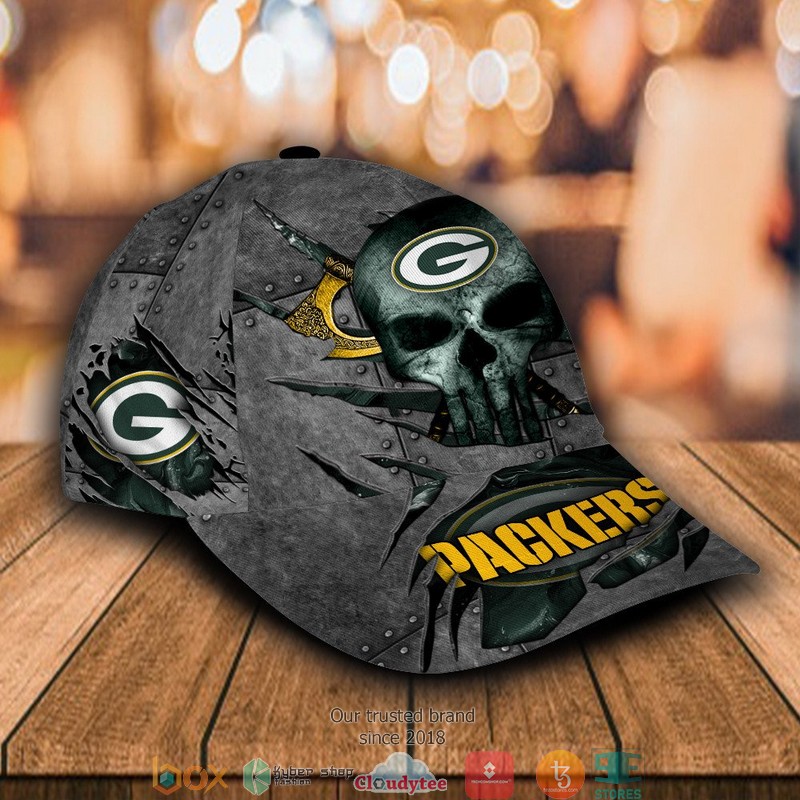 Green_Bay_Packers_Skull_NFL_Custom_Name_Cap_1