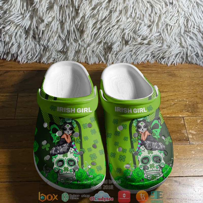 Green_Butterfly_Girl_Crocband_Shoes_1