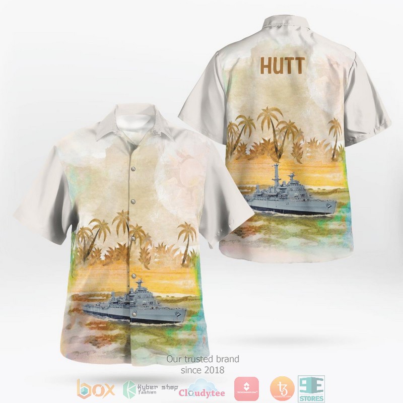 HUTT_Ship_Coconut_island_yellow_Hawaii_3D_Shirt
