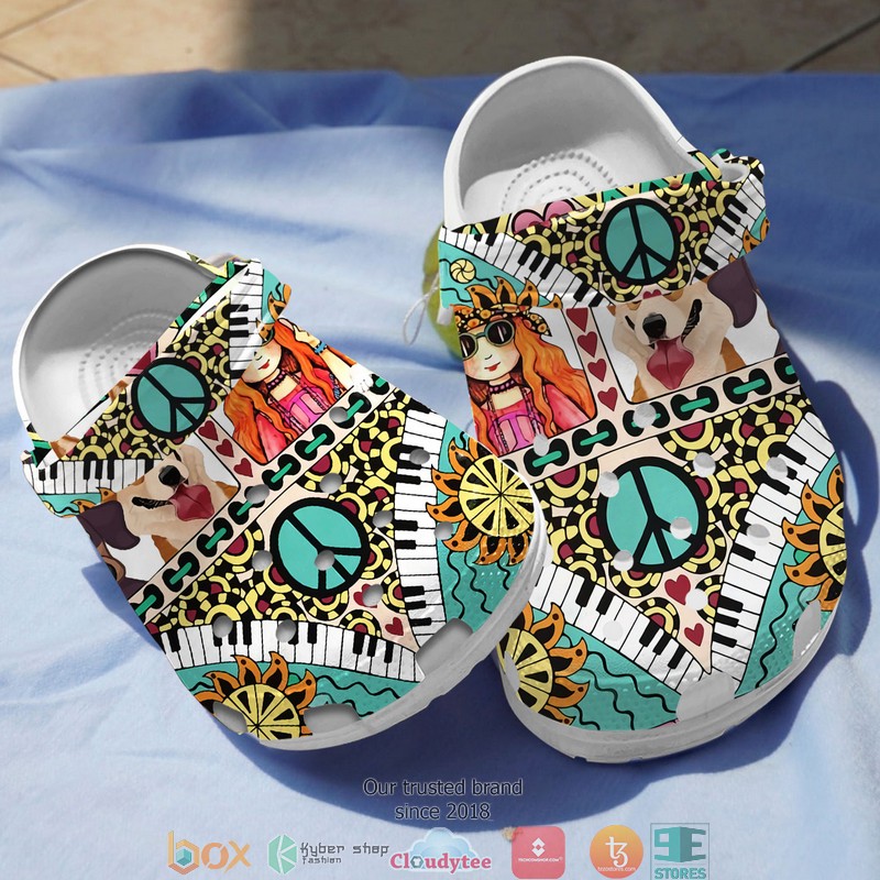 Hippie_Car_For_Dog_Lover_Crocband_Shoes