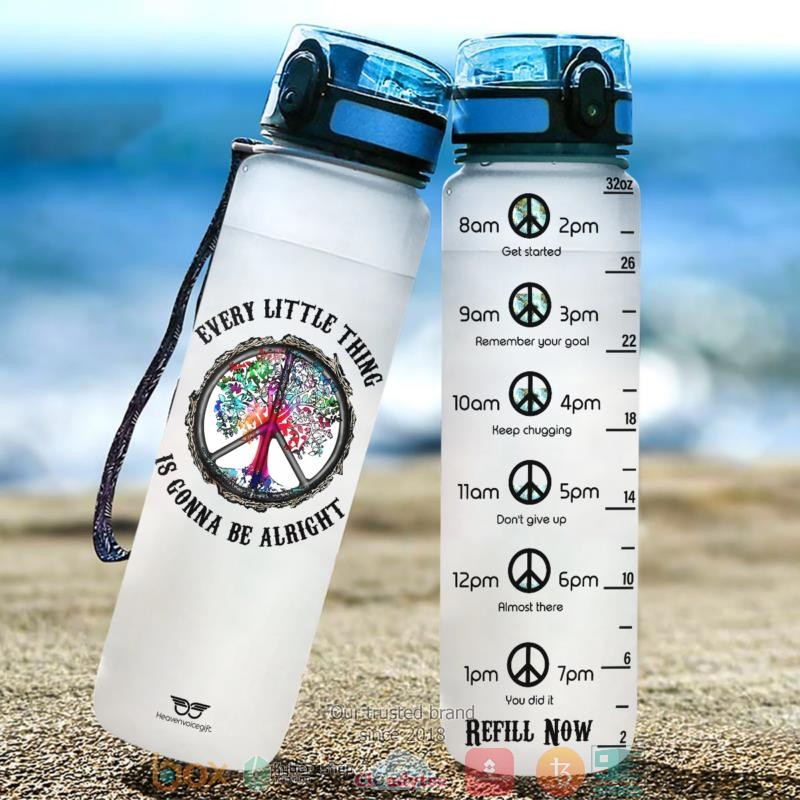 Hippie_Every_Little_Thing_Is_Gonna_Be_Alright_Water_Bottle