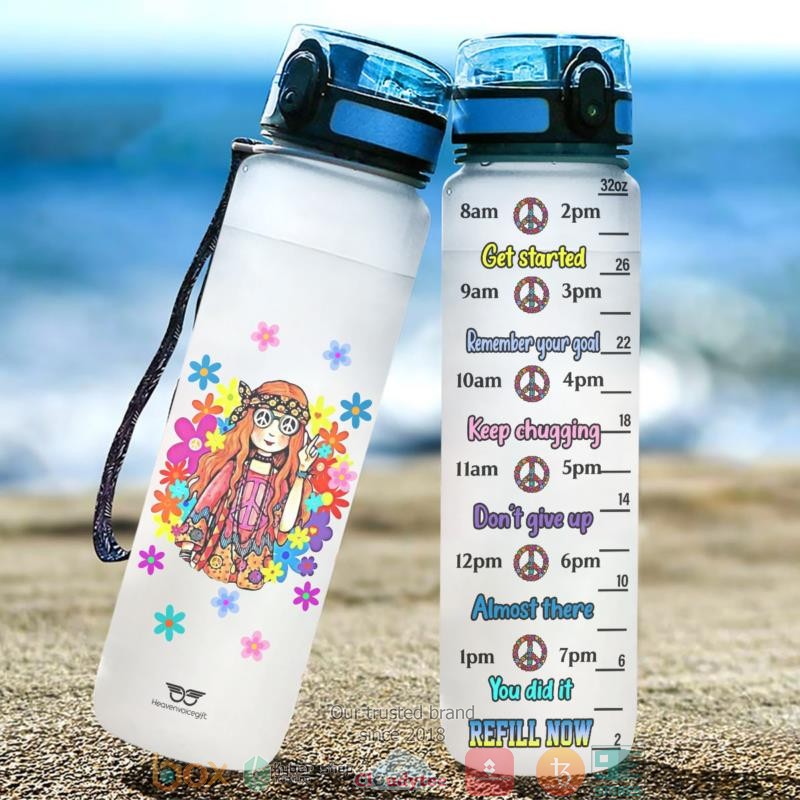 Hippie_Girl_Hippie_Water_Bottle
