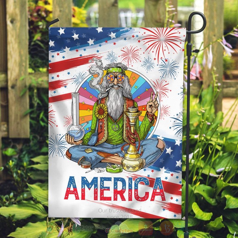 Hippie_Stoner_America_Independence_Day_Flag