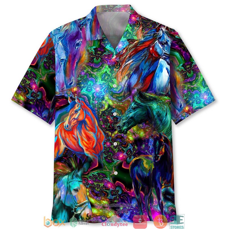 Horse_Color_Hawaiian_Shirt
