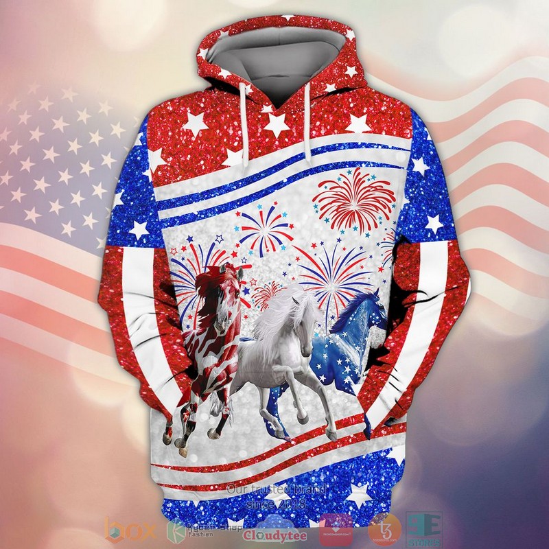 Horse_Firework_Indepence_day_Shirt_hoodie_1