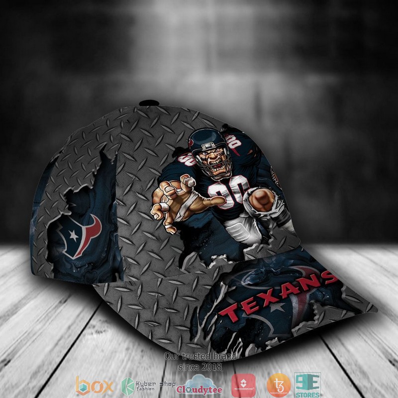 Houston_Texans_Mascot_NFL_Custom_Name_Cap_1
