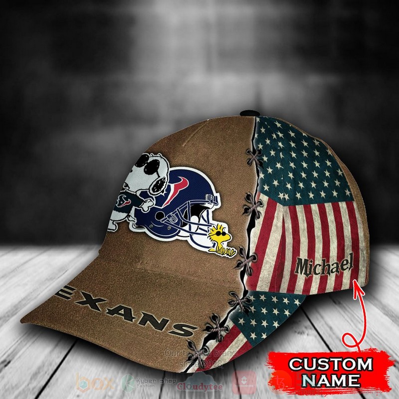 Houston_Texans_Snoopy_NFL_Custom_Name_Cap_1
