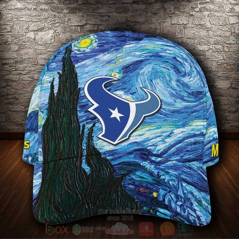 Houston_Texans_Van_Gogh_NFL_Custom_Name_Cap
