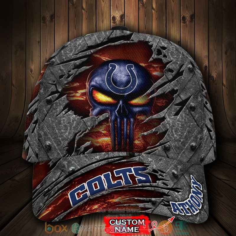 Indianapolis_Colts_Classic_Cap_Luxury_Skull_NFL_Custom_Name_Cap