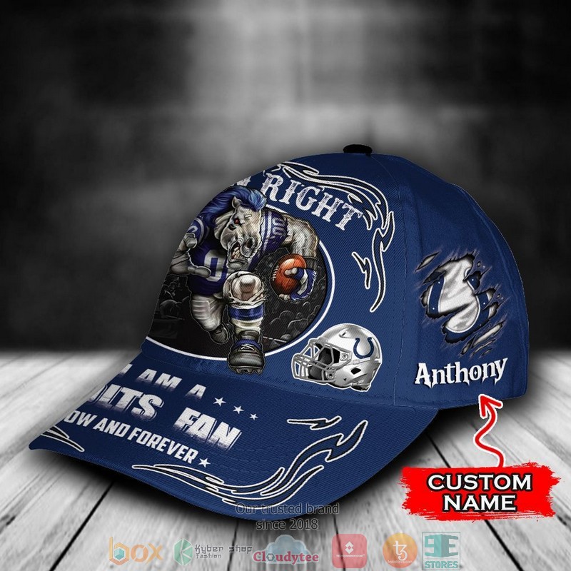 Indianapolis_Colts_Mascot_NFL_Custom_Name_Cap_1